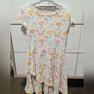 Bamboo Floral Tiered Dress